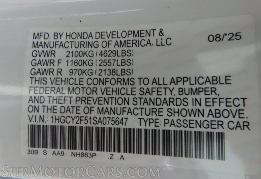 2025 Honda Accord Hybrid Sport - Image 31
