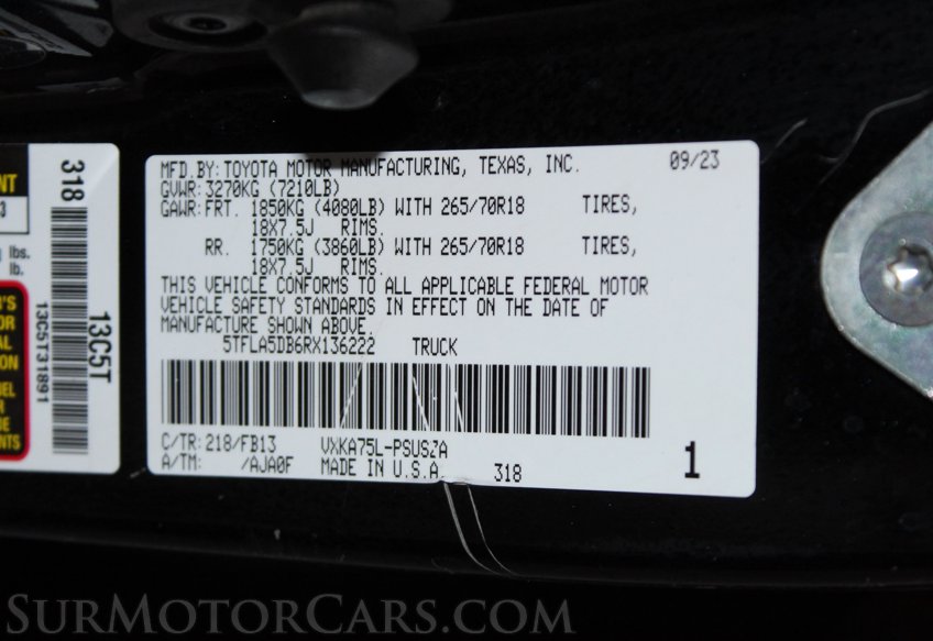 2024 Toyota Tundra 4x4 SR5 - Image 62