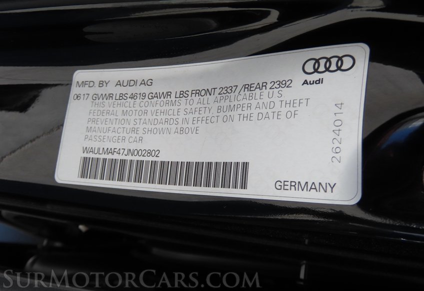 2018 Audi A4 ultra Premium Plus - Image 55