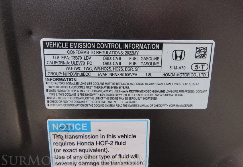 2022 Honda HR-V EX - Image 58