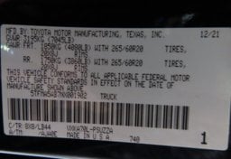 2022 Toyota Tundra 1794 Edition - Image 47