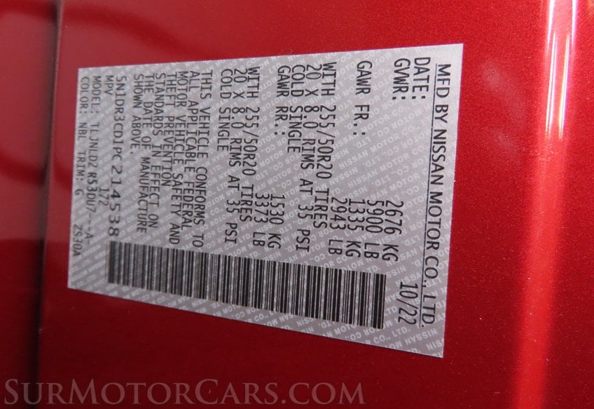 2023 Nissan Pathfinder AWD SL - Image 33