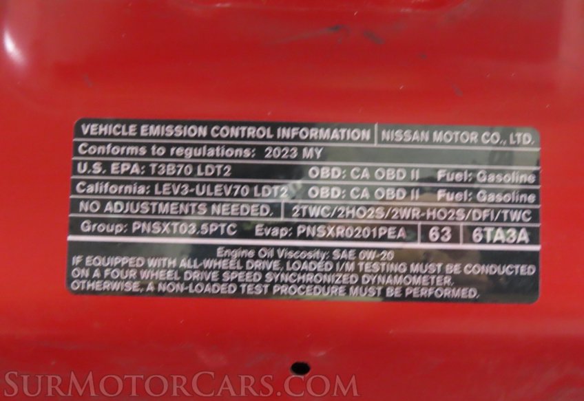 2023 Nissan Pathfinder AWD SL - Image 55