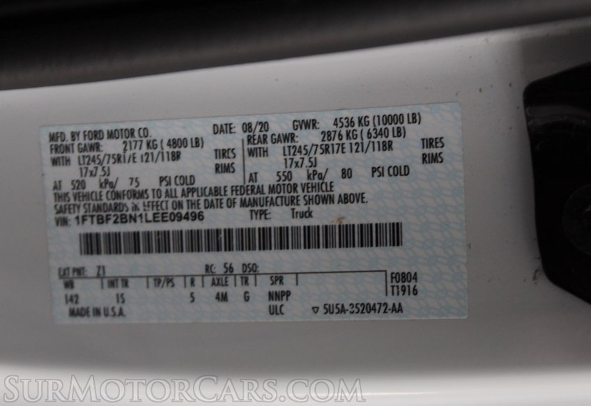 2020 Ford F-250 Super Duty 4x4 XL - Image 51