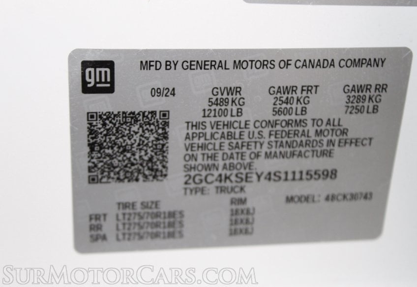 2025 Chevrolet Silverado 3500HD 4x4 - Image 62