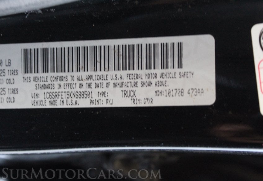 2019 Ram 1500 4x4 Rebel - Image 60