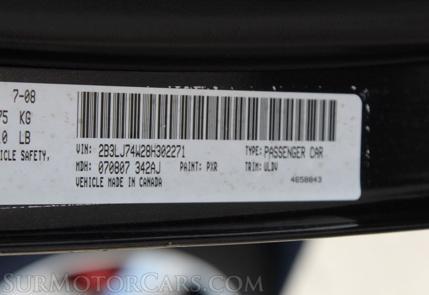 2008 Dodge Challenger SRT8 SUPERCHARGED - Image 93