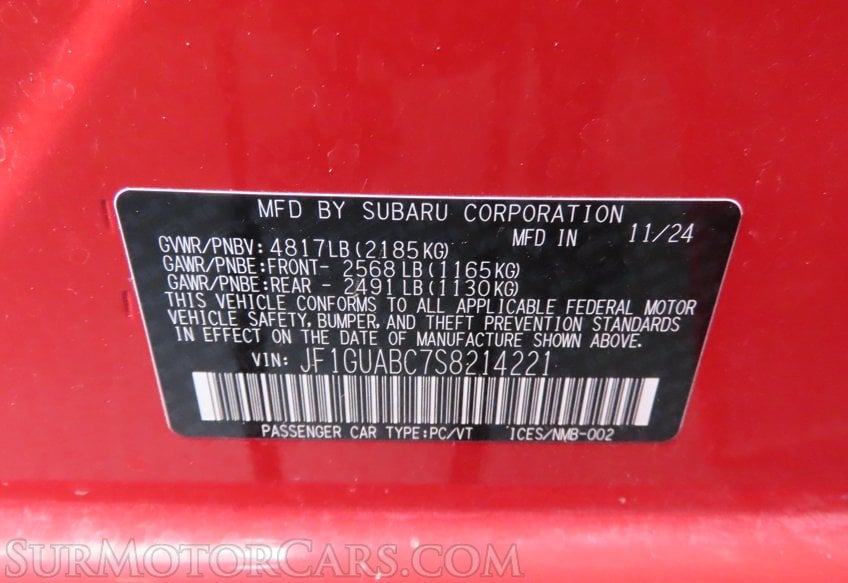 2025 Subaru Impreza AWD - Image 17