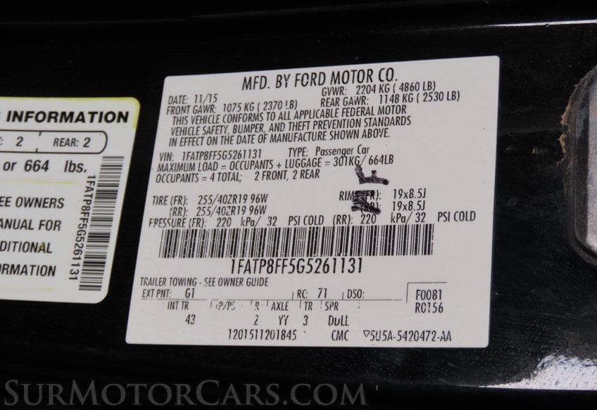 2016 Ford Mustang GT Premium - Image 54