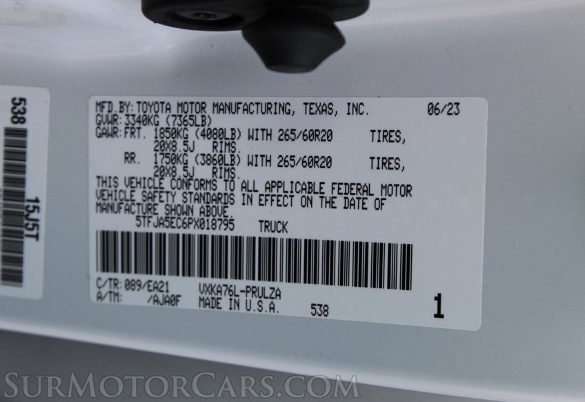 2023 Toyota Tundra Limited - Image 84