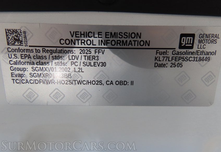 2025 Chevrolet Trax - Image 37