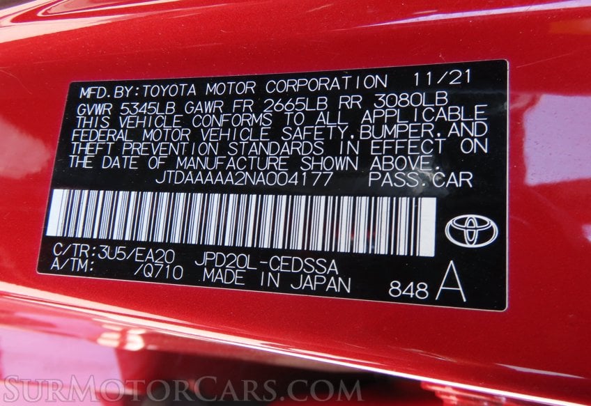 2022 Toyota Mirai - Image 33