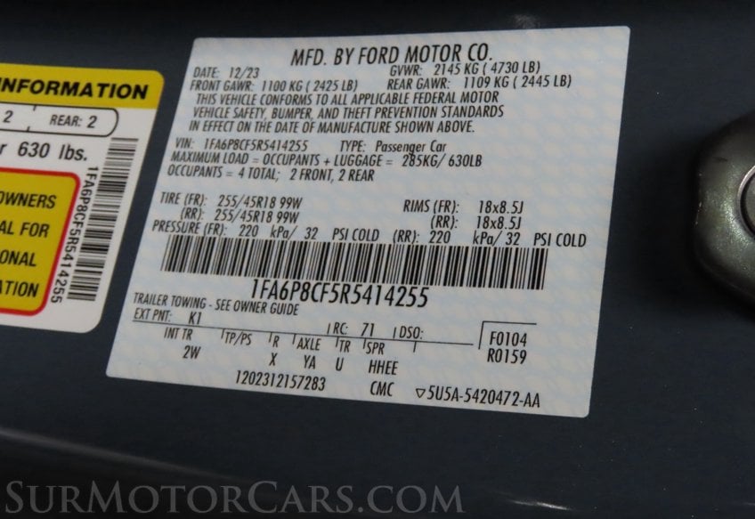 2024 Ford Mustang GT - Image 26