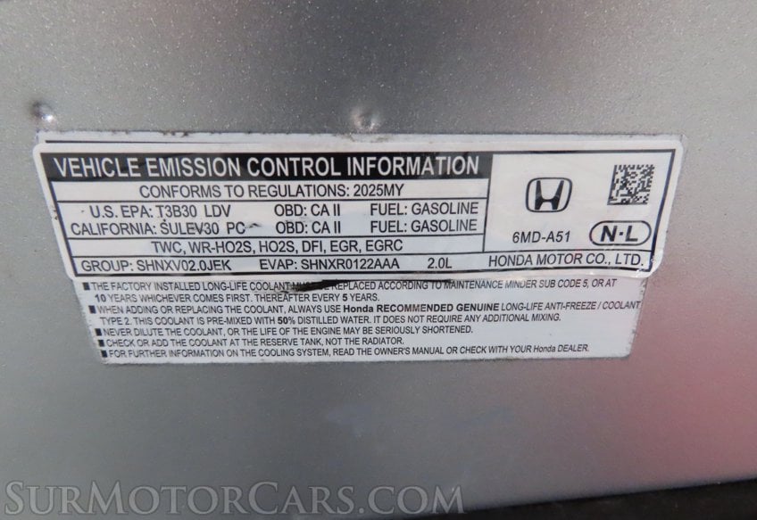 2025 Honda Civic Sport - Image 49
