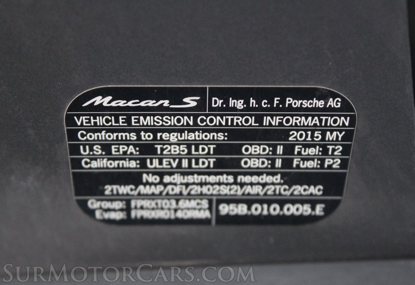 2015 Porsche Macan S AWD - Image 83