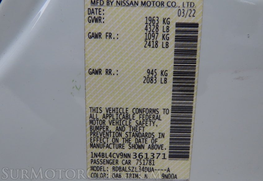 2022 Nissan Altima - Image 40