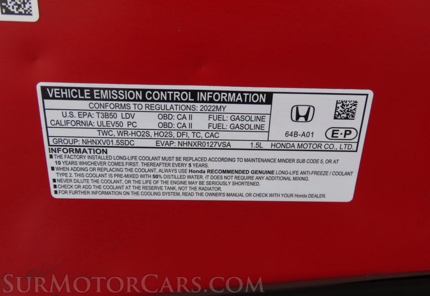 2022 Honda Civic SI - Image 55