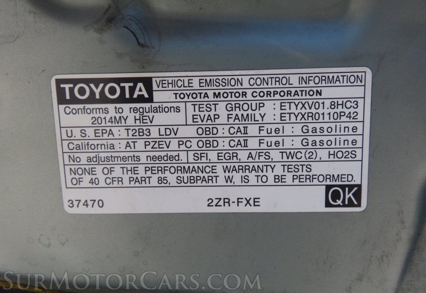 2014 Toyota Prius II - Image 50