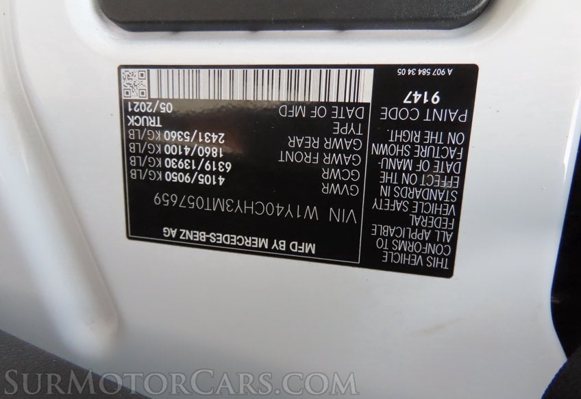 2021 Mercedes-Benz Sprinter 2500 High Roof Cargo Van - Image 27