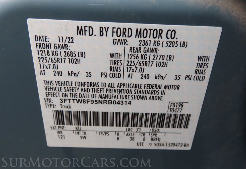 2022 Ford Maverick XL - Image 50