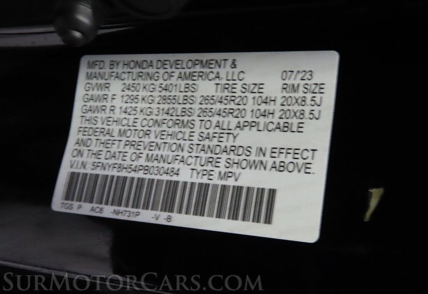 2023 Honda Passport AWD EX-L - Image 32