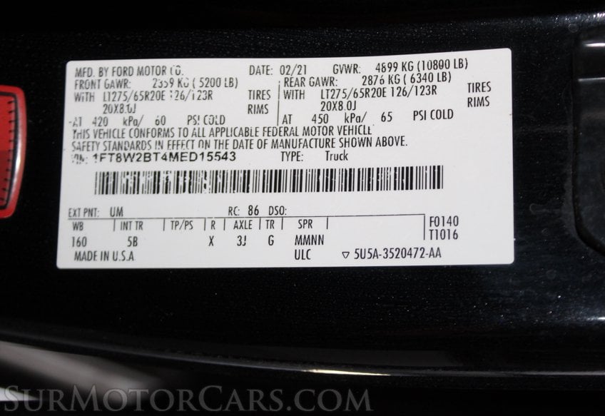 2021 Ford F-250 Super Duty Harley davidson - Image 64