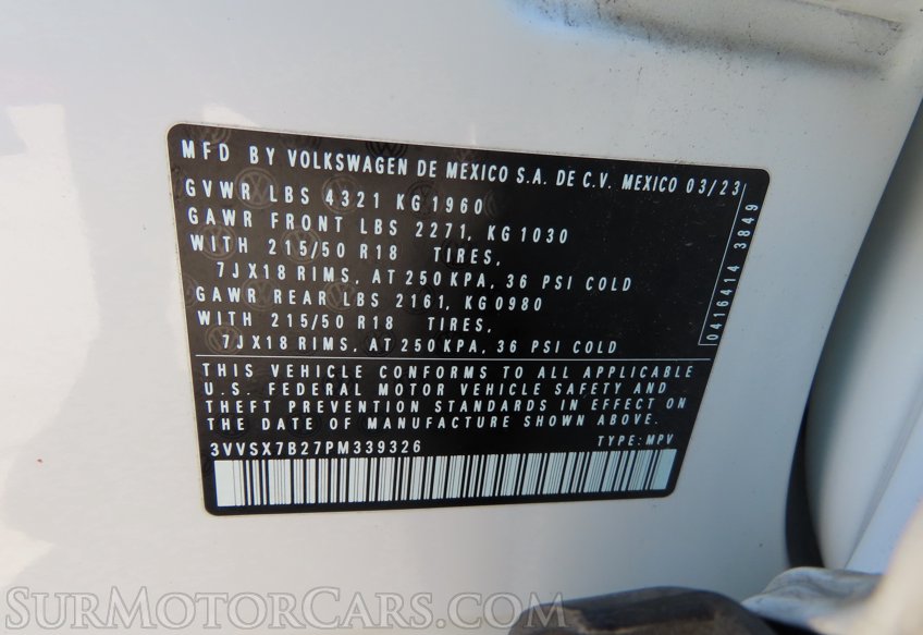 2023 Volkswagen Taos SE - Image 52