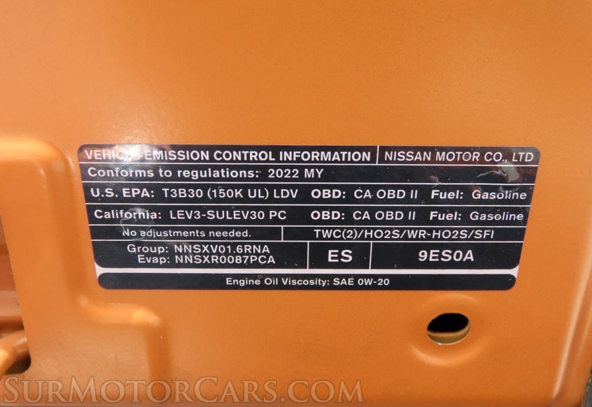 2022 Nissan Versa SR - Image 50