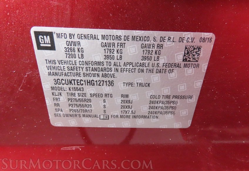 2017 Chevrolet Silverado 1500 High Country - Image 57