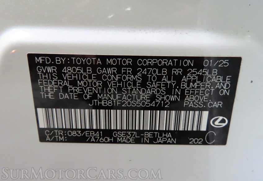 2025 Lexus IS 300 F SPORT Design - Image 28