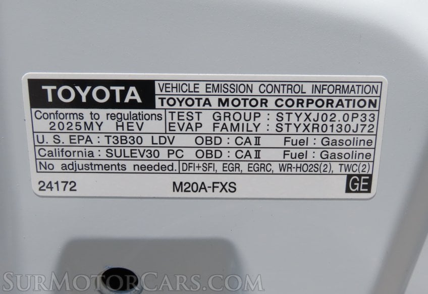2025 Toyota Prius LE - Image 51