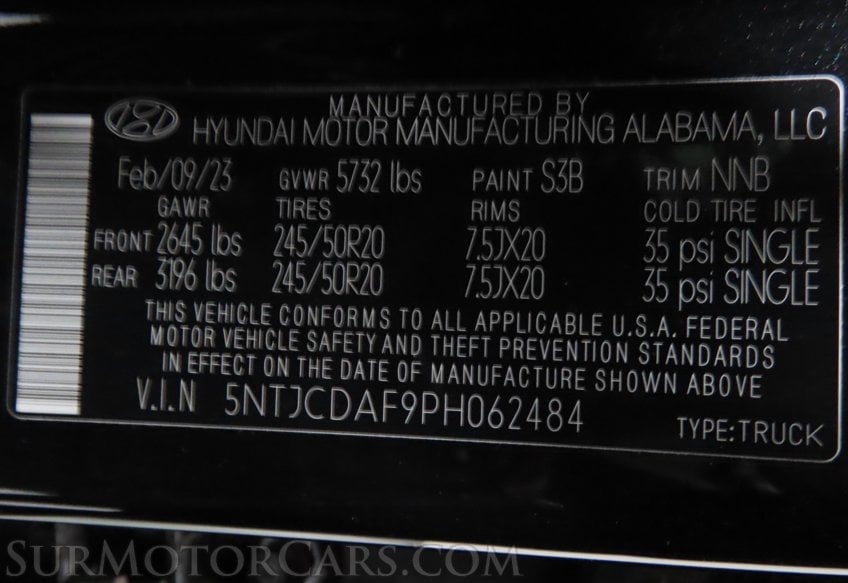 2023 Hyundai SANTA CRUZ Night - Image 40