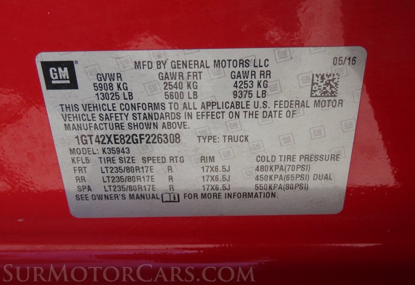 2016 GMC Sierra 3500HD SLT - Image 34