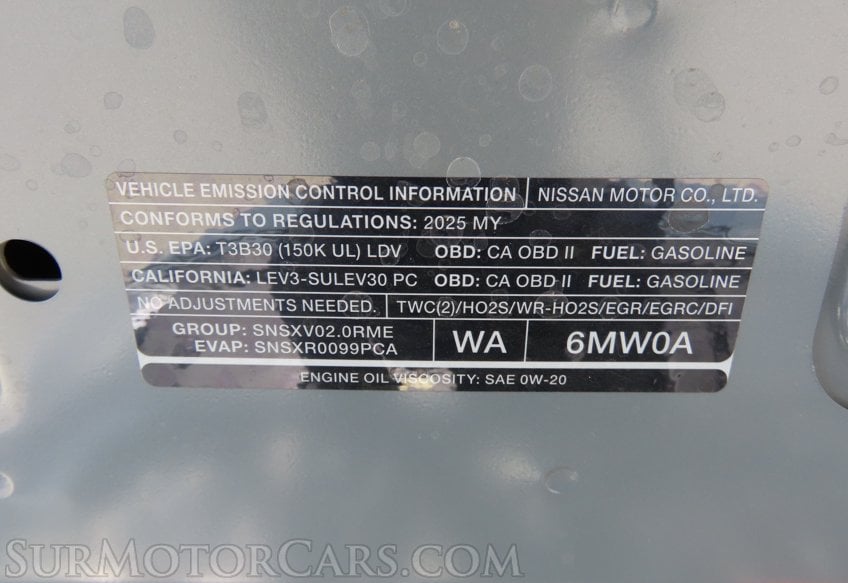 2025 Nissan Sentra SR - Image 51