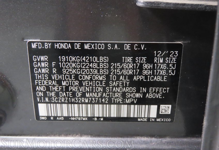 2024 Honda HR-V LX - Image 40