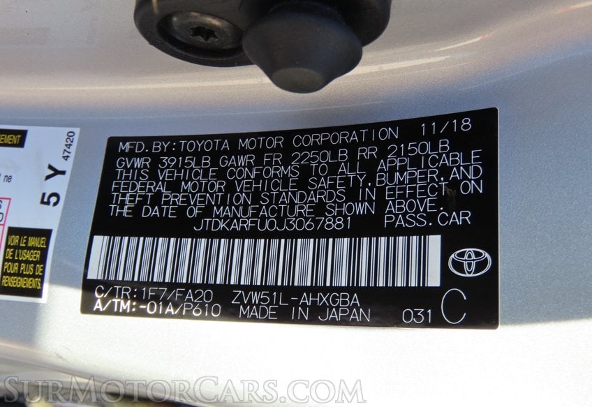 2018 Toyota Prius Three - Image 50