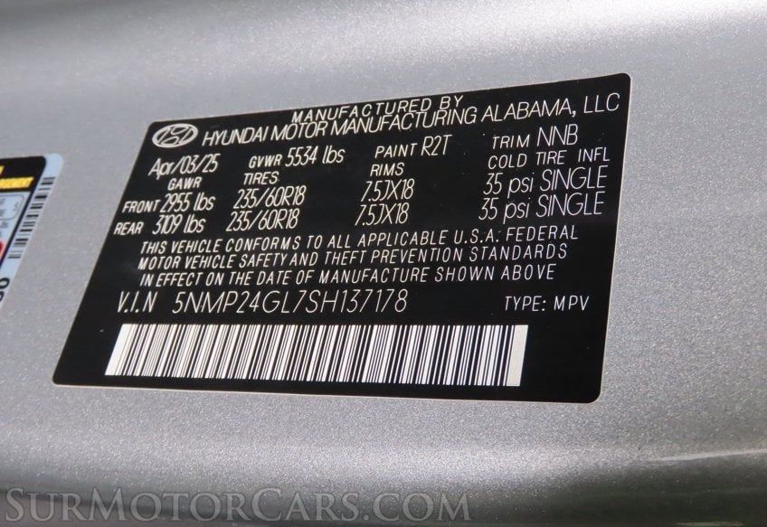 2025 Hyundai SANTA FE SEL - Image 48