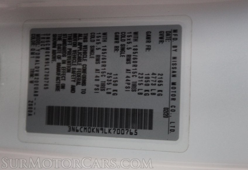 2020 Nissan NV200 - Image 48
