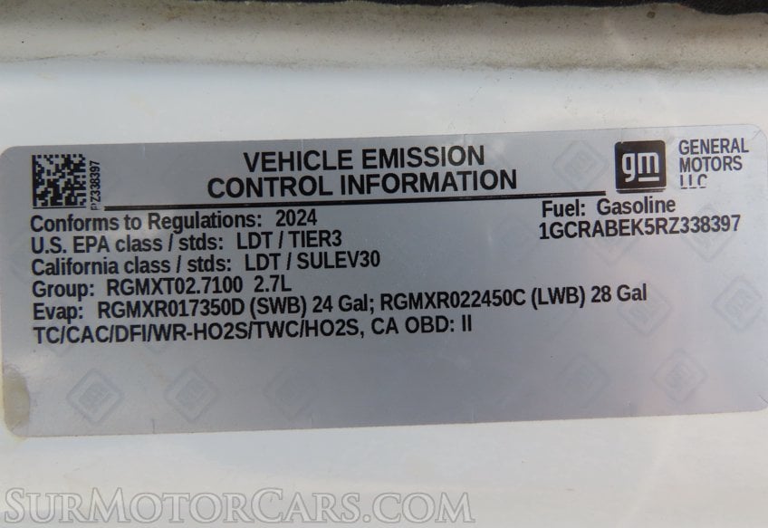 2024 Chevrolet Silverado 1500 Custom - Image 39