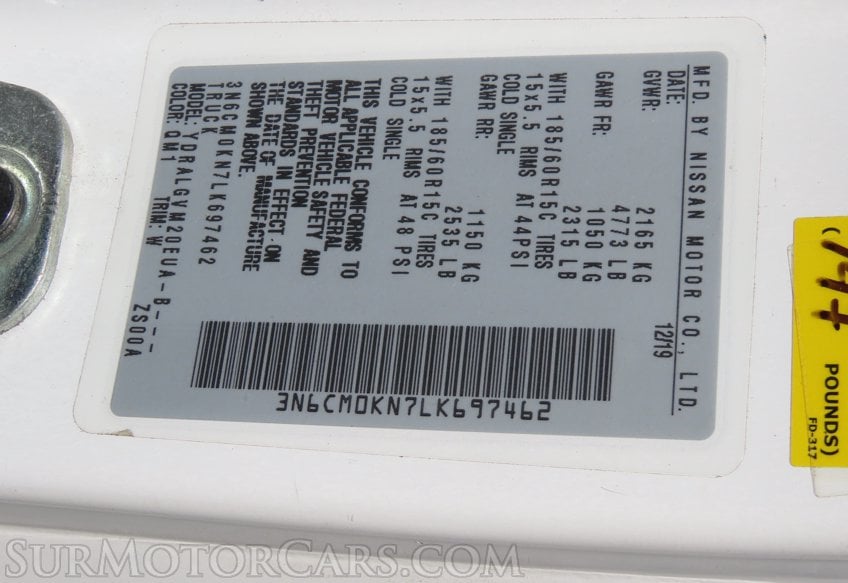 2020 Nissan NV200 SV - Image 23