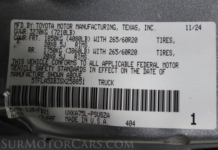 2025 Toyota Tundra SR5 - Image 43