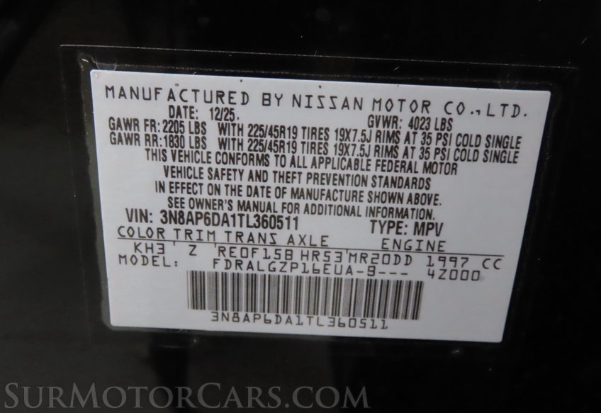 2026 Nissan Kicks SR - Image 36