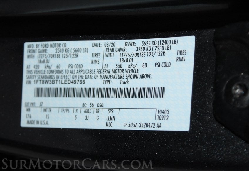 2020 Ford F-350 Super Duty - Image 38