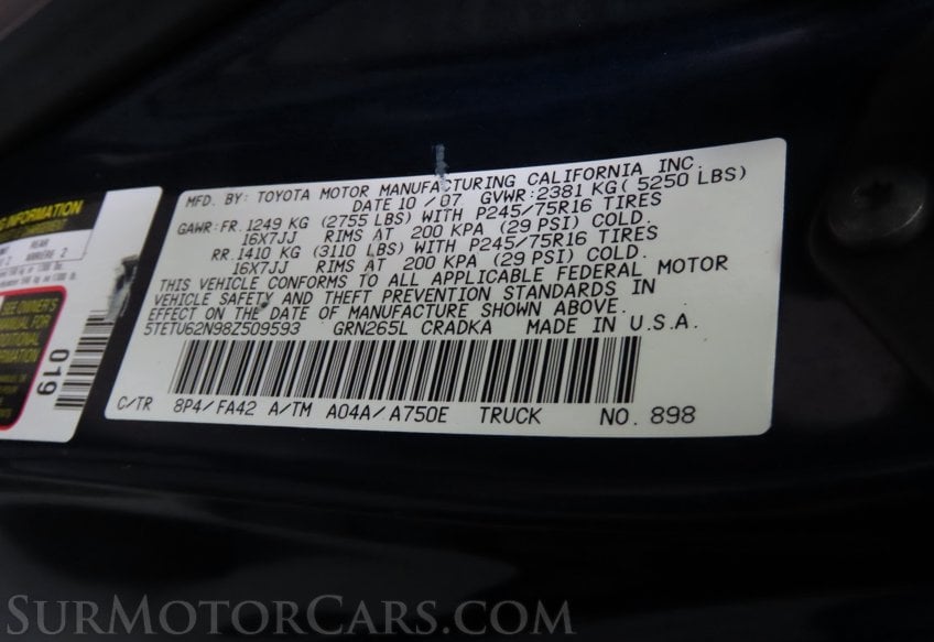 2008 Toyota Tacoma PreRunner V6 - Image 31