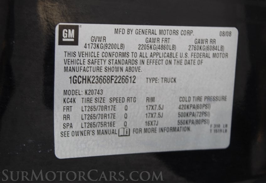 2008 Chevrolet Silverado 2500HD - Image 65