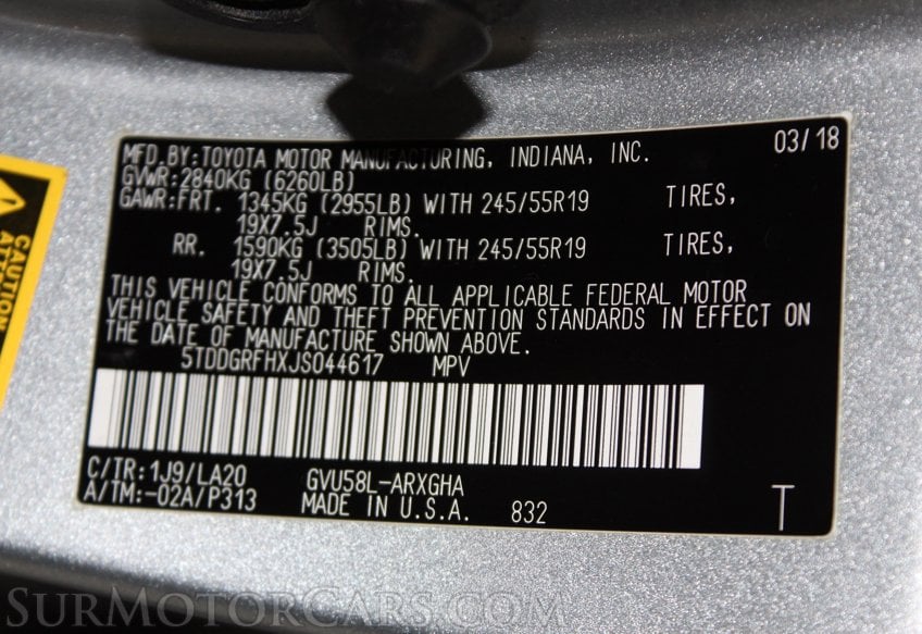 2018 Toyota Highlander Hybrid Limited - Image 61