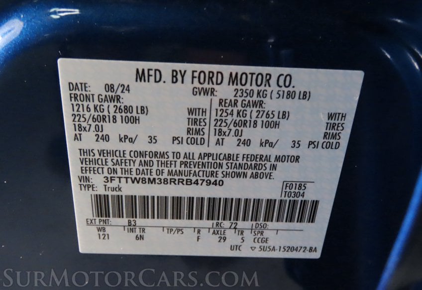 2024 Ford Maverick Lariat Hybrid - Image 50
