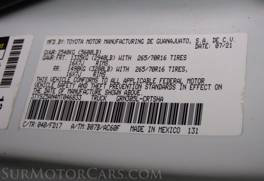 2021 Toyota Tacoma TRD Off-Road - Image 35