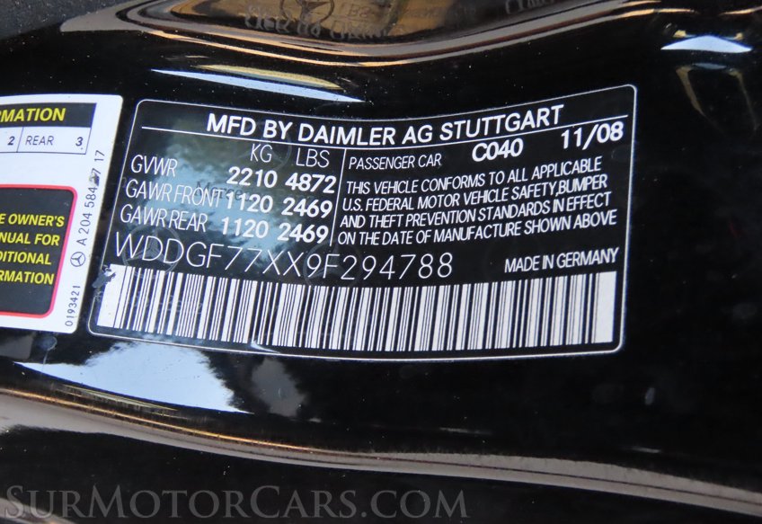 2009 Mercedes Benz C 63 Amg C-Class - Image 57