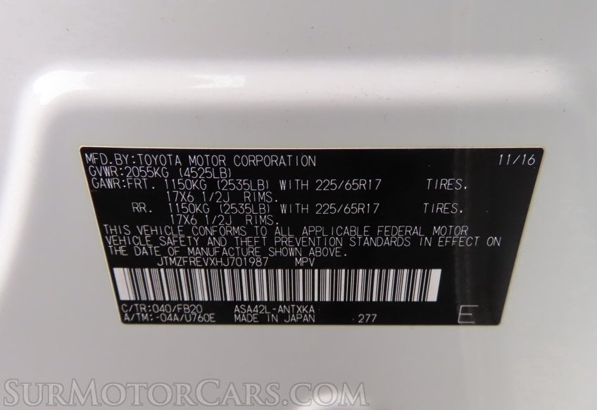 2017 Toyota RAV4 LE - Image 50